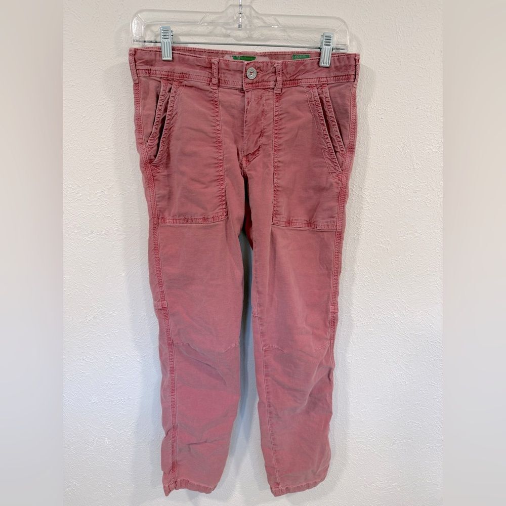 Anthropologie Pilcro The Wanderer Pants Salmon Pink Size 25 EUC